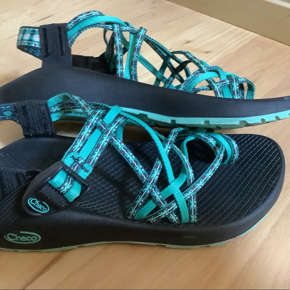 Chaco Shoes -Teal Blue